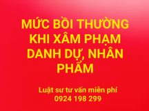 xam pham danh du