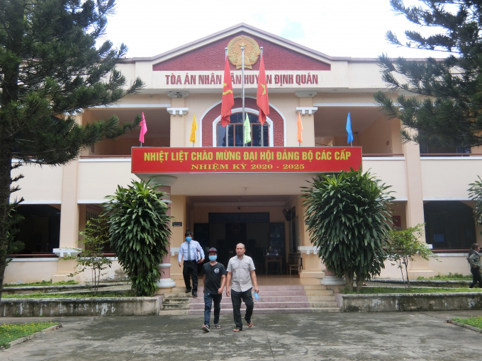 Địa chỉ Tòa án nhân dân huyện Định Quán