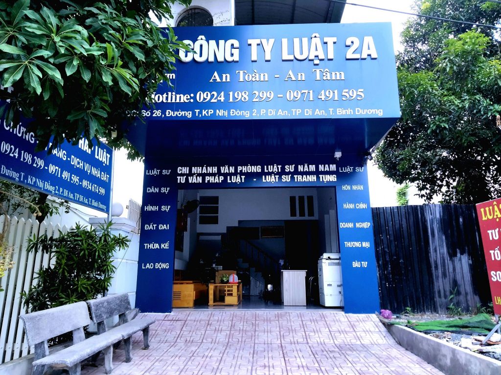 Văn phòng Luật sư ở Dĩ An