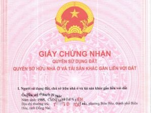 Thủ tục tặng cho nhà đất tại Bình Dương